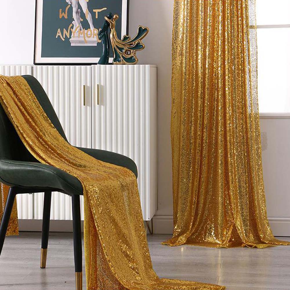 2 painéis de lantejoulas pano de fundo ouro para fotografia glitter tecido cortina fundo festas de casamento casa shimmer parede diy