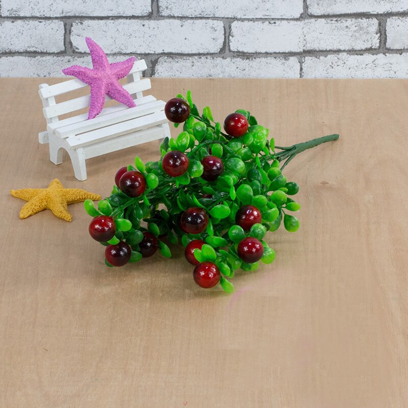 LATRAT Set van 20 stuks kunstvruchten, kunstmix voor woondecoratie, simulatie fruitset, kunstvruchten voor middenstukken, simulatie, fruit, feestdecoratie, kunstappels, sinaasappels, nep druiven
