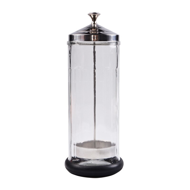 1Pcs Manicure Tools Disinfection Cup Salon Manicurist Sterilization Container Sanitizer Glass Nail Disinfection Cup 9 Inch