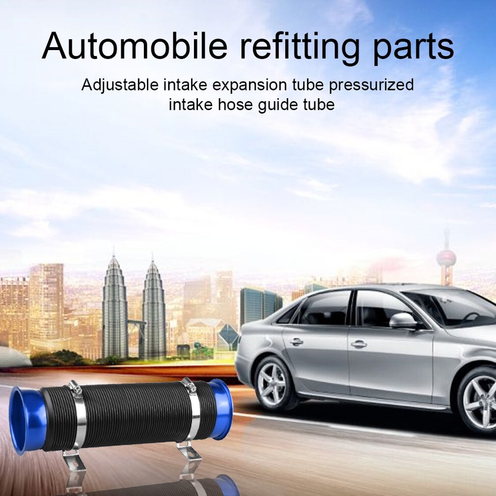 Multi Flexible Adjustable Car RAM/COLD Air Intake Piping Turbo Duct Inlet Hose