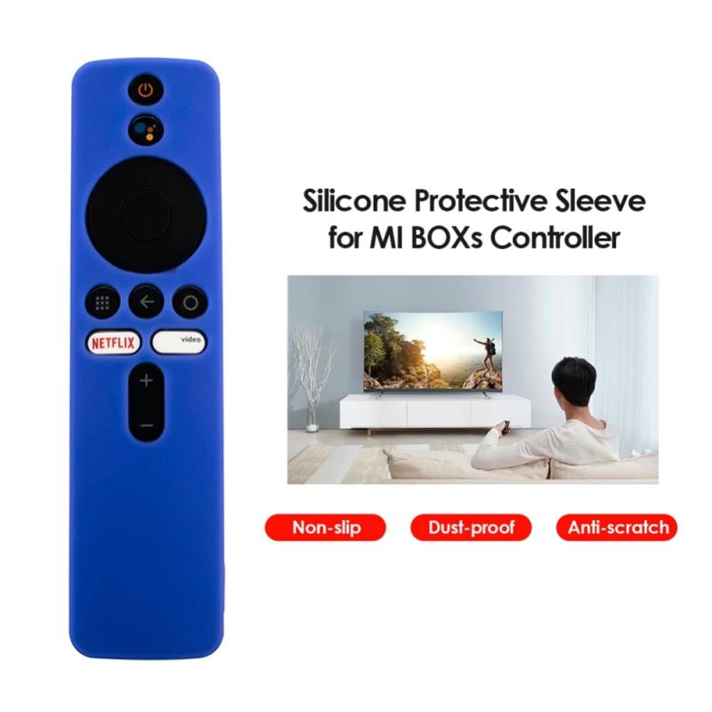 Étui de télécommande en Silicone pour Xiaomi Mi Box S/4X Mi, housse pour télécommande TV