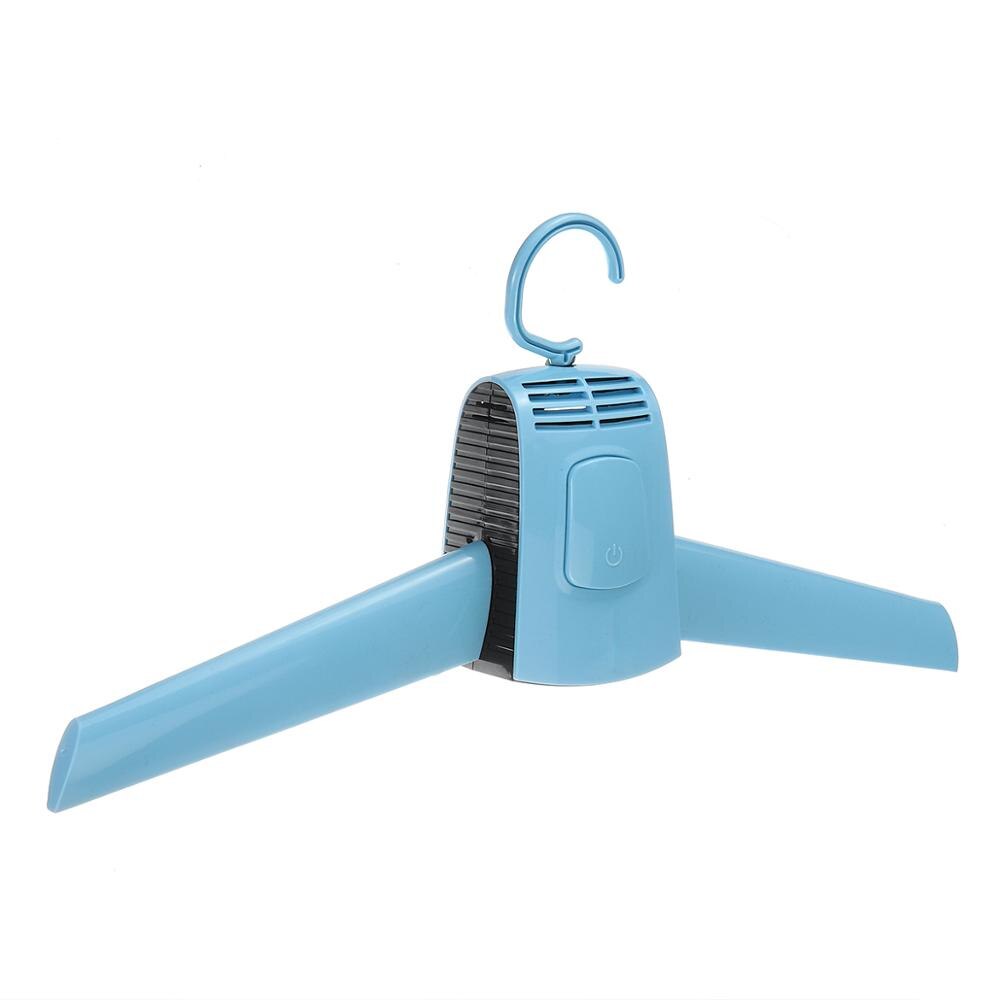 Przenośne wieszaki ubrania elektryczna suszarka na pranie inteligentna suszarka robić butów stojak płaszcz na zimę strona główna wieszaki na pręt: Niebieski