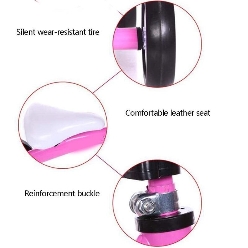 Baby Balance Bike Kids Indoor Outdoor Toddler Walk Bike Kids Push Bike Bicycle for Kids Ages 12-24 Months BM88