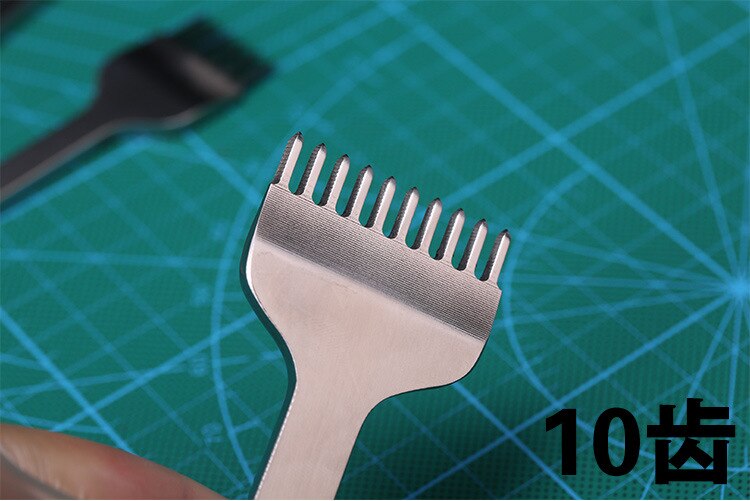 3/4/5/6mm läderhantverksverktyg hålstansar sömnadsstansverktyg 1+2+4+6+10 stift 5 st/set