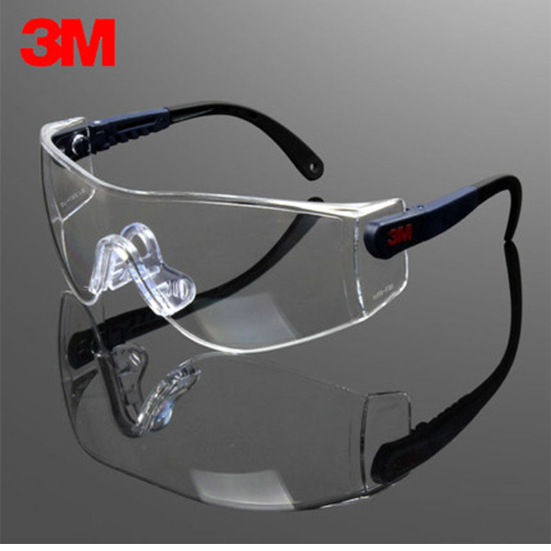 3M Uv 99.9% Beschermende Bril Voor Werk 10196 Anti-Fog Coating Poly-Carbonaat Lens Clear Lab Bril GM09251