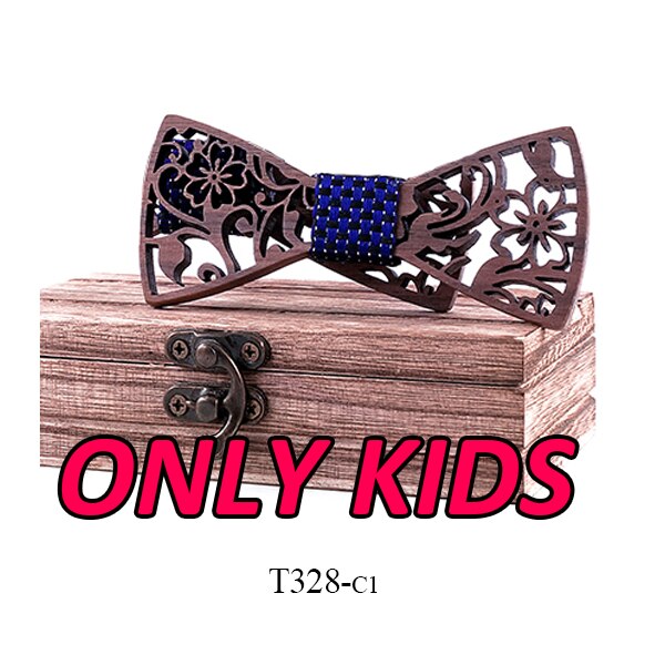 Adult and kids Wooden bow tie Set ties for kids necktie bowtie gravata casamento school bow ties for students boy bow ties: Dark Grey