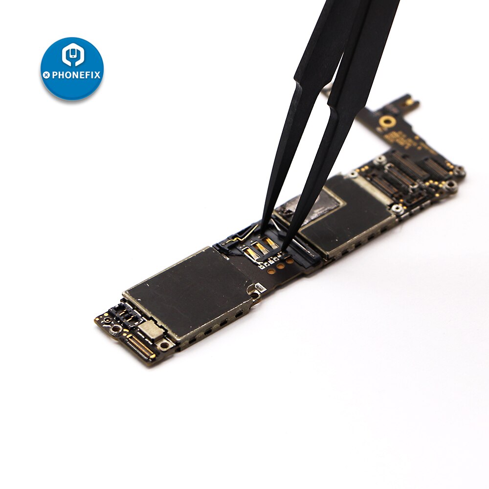 8 em 1 anti estática kit pinça eletrônica precisão curvada ponta reta pinças de plástico multifunções pcb reparação mão ferramentas conjunto