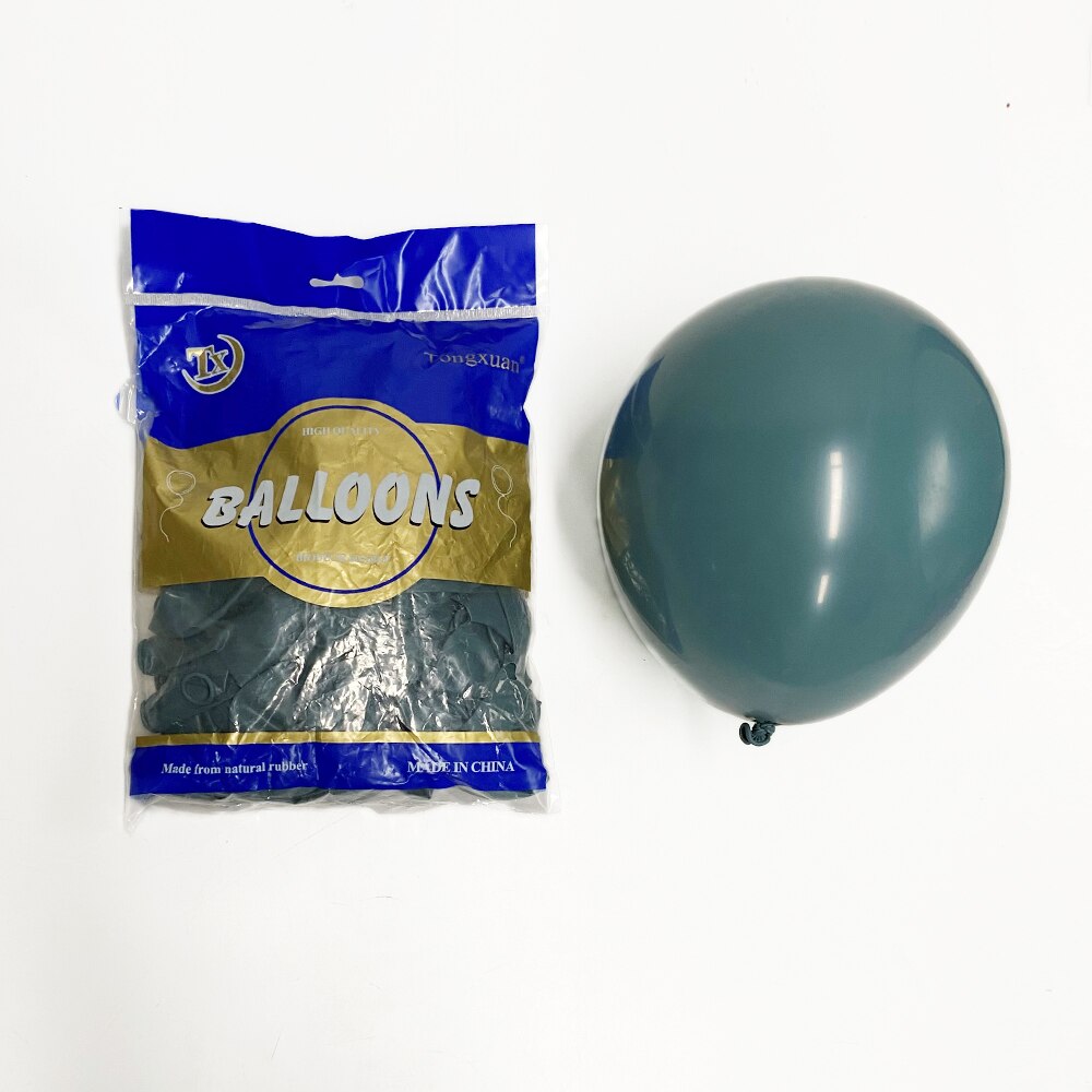 50 Stuks Wit Zand Ballonnen 10 inch Baby Douche Ballon Retro Salie Groen Kaki Stoffig Roze Helium Lucht Globos voor verjaardagsfeestje Deco: Licht Geel