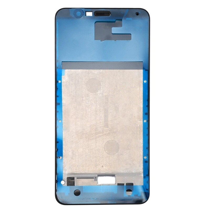 Para Huawei Honor 7X LCD Placa Habitação Quadro Moldura Tampa da caixa Frente UM Quadro Placa quadro Oriente Peças de Reposição
