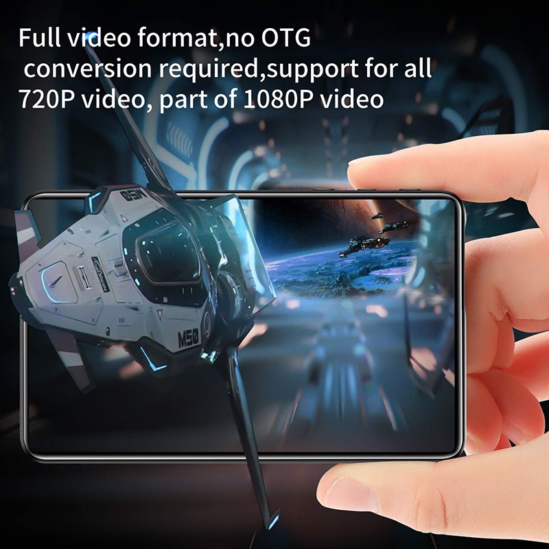 4 Inch UI MP4 Music Player Touch Screen 16GB BT 5.0 with Speaker 1080P Video Ebook FM MP3 Audio Player Portable For Walkman