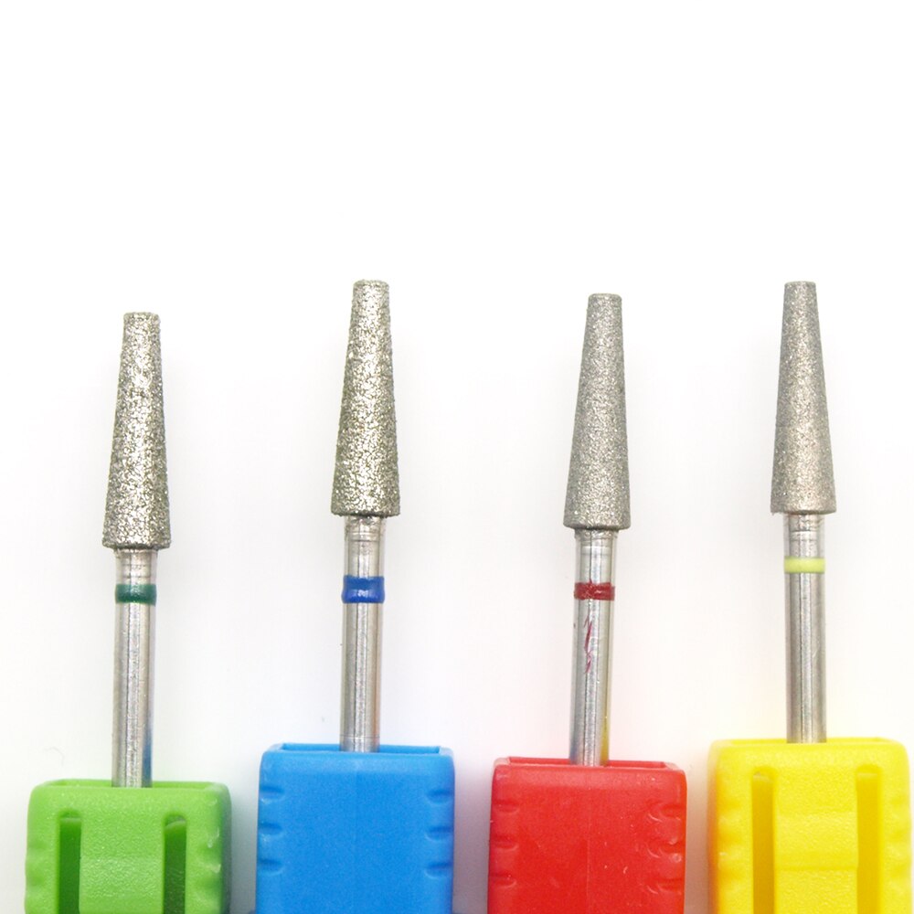 Super Diamond Rotary Burr Nail Drill Bits Milling Cutter Manicure Electric File Pedicure Machine Tools