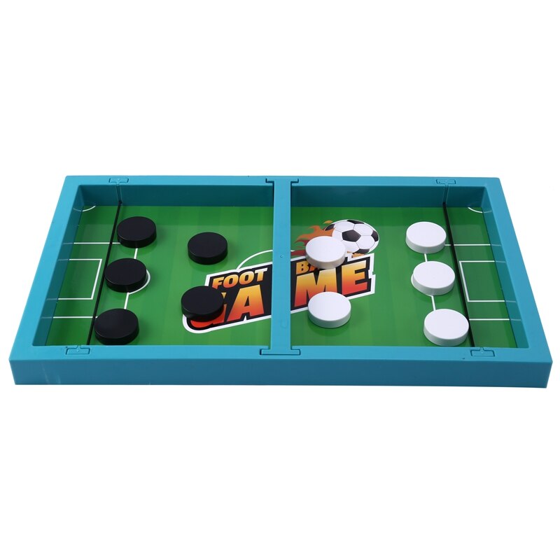 Snelle Sling Puck Game Tafel Desktop Battle Ijshockey Board Game Speelgoed Voor Volwassenen En Kinderen Met 2 Extra voorjaar Touw