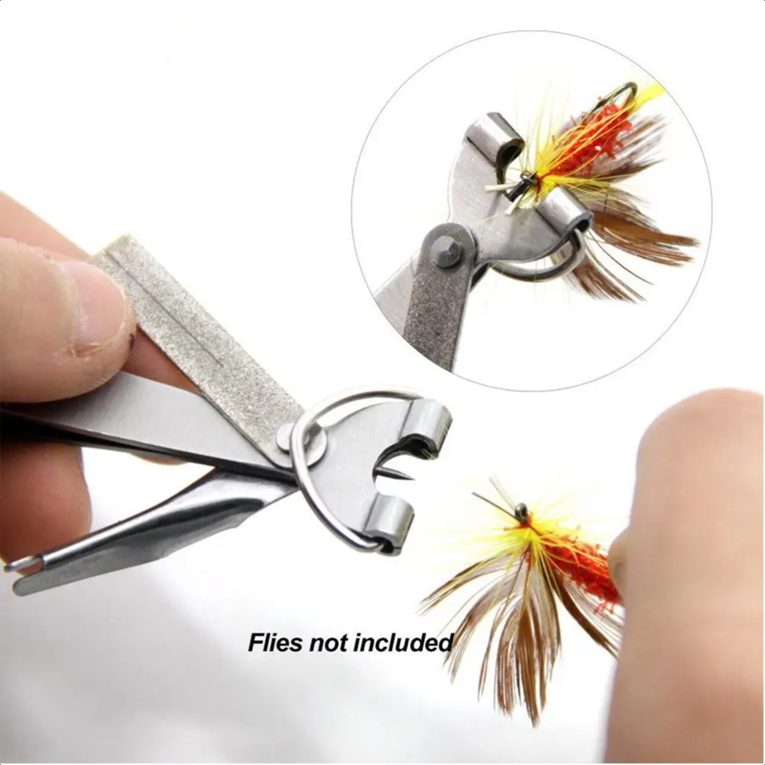 Herramienta de nudo rápido para pesca, anudador de uñas, cortador de línea, pinza, afilador de anzuelos, herramienta de atado de moscas, equipo de aparejos de pesca