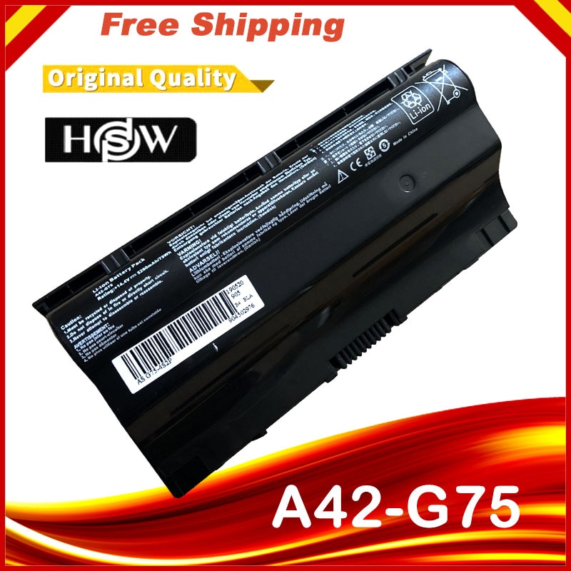 A42-G75 Laptop batterie Für ASUS G75 G75V G75VM G75VW G75VX G75VW-TH71 G75VW-TS72 G75VM 3D G75V G75 3D Serie G75VW-TS71