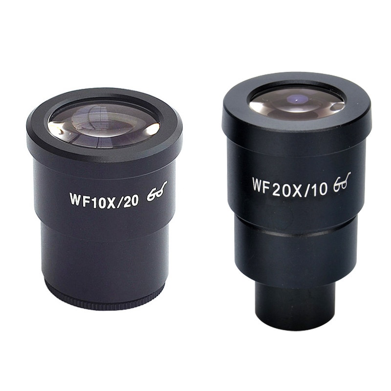 Stereo Microscope Eyepieces WF10X WF20X Lens Wide Angle Lens Monocular Part
