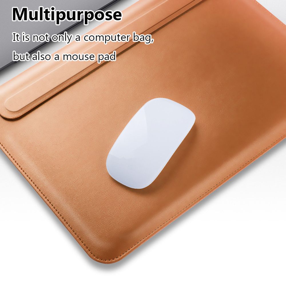 Funda colorida para ordenador portátil de 11, 13, 15 pulgadas, funda de cuero PU para Ultrabook, funda con soporte para Xiaomi, Huawei, Dell, Lenovo