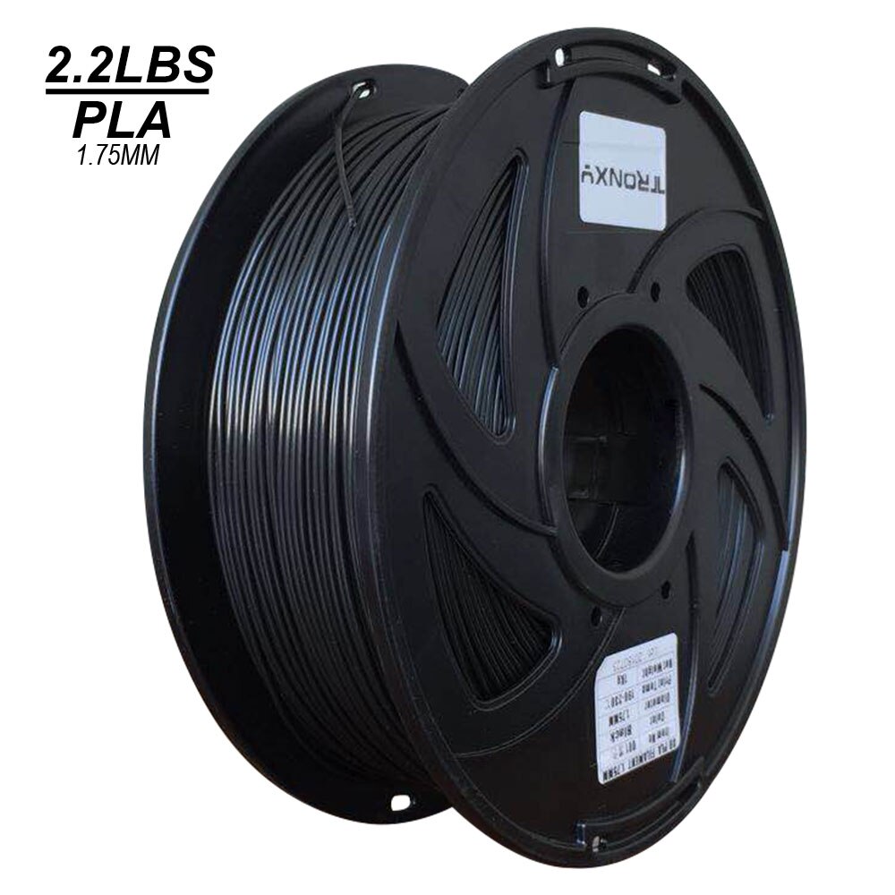 Tronxy 3D Printer Onderdelen 1.75Mm Pla Filament Plastic 1Kg/Roll Wit Zwart Geel Rood Kleur In Eu magazijn 3D Afdrukken Materialen