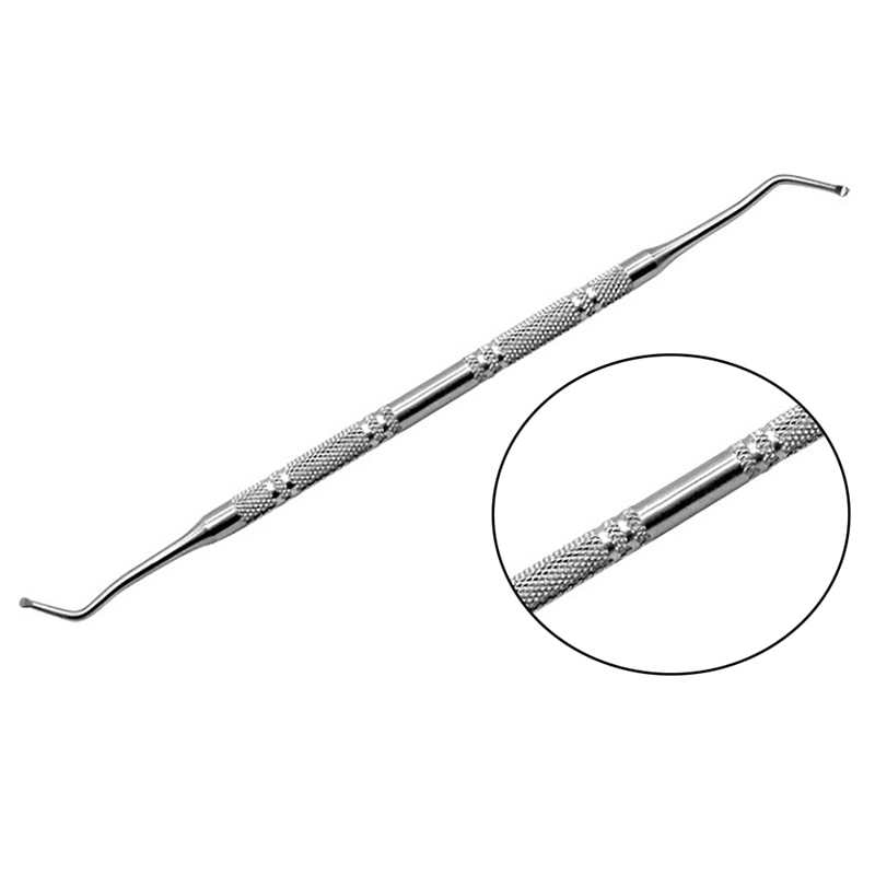 5 Pc Stainless Steel Clean Up Nail Ditch Picker Shaving Spoon Double-Headed Ingrown Nail Manicure Toenail Seam Dirt Tool