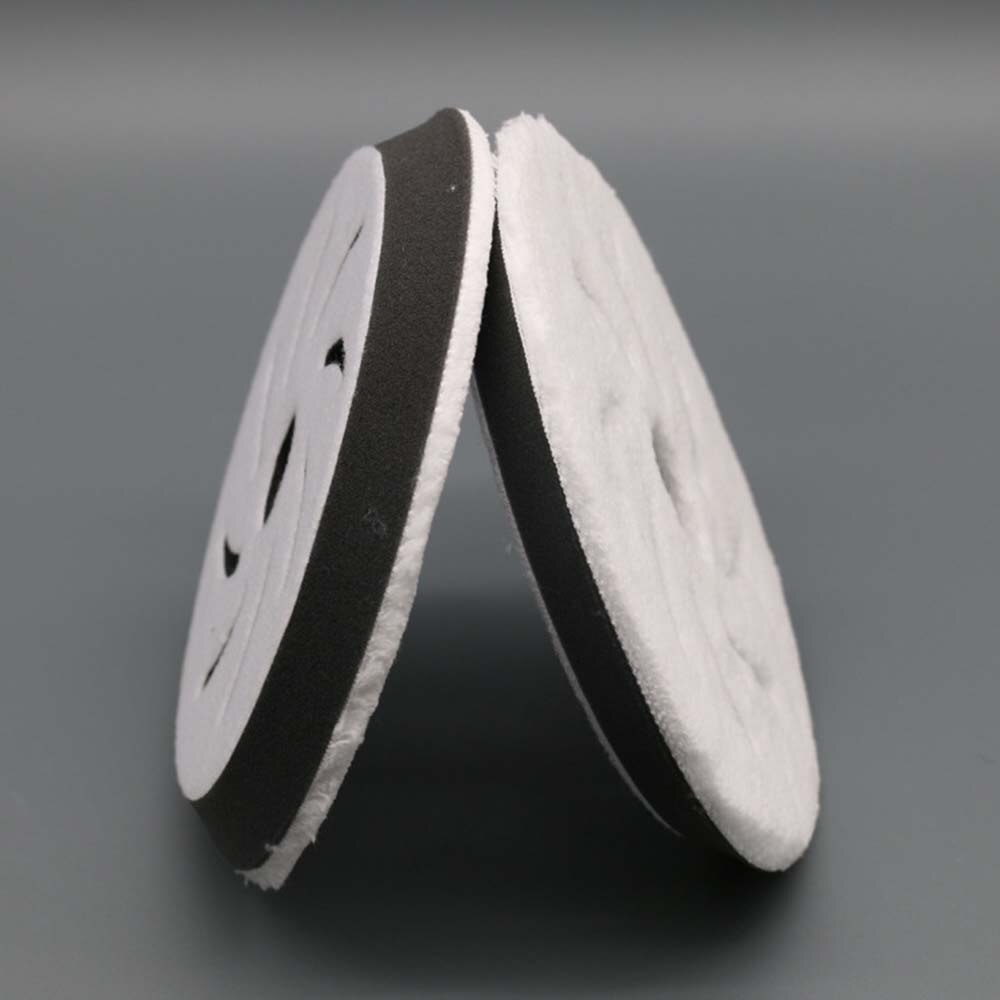 Universal Car Polish Pad 5 Inch Auto Microfiber Waxing Polishing Discs Car Detailing Buffing Wheel Paint Care