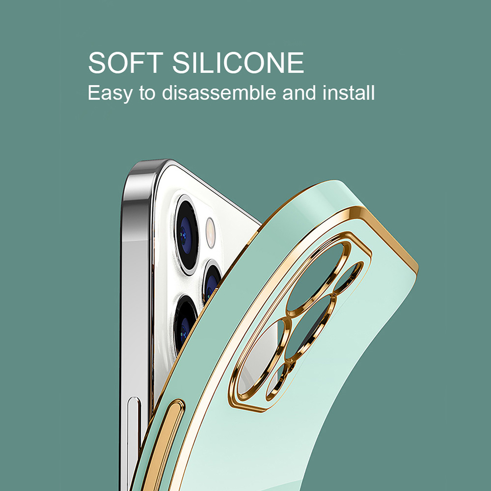 For Realme 7 Pro Realme 7 4G 5G 7i C17 Soft Original Cases Luxury Plating Soft TPU Cover Shockproof Case