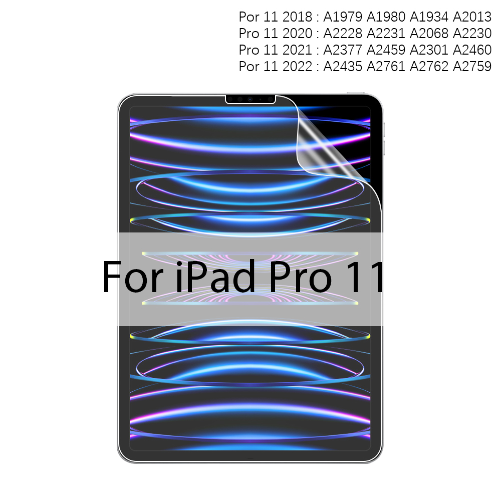 Like Paper Film Screen Protector For Ipad Pro 13 12.9 11 M3 10th Generation A16 Air 4 5 9th 10.2 Mini 6 7 Matte Film Writer: Yellow