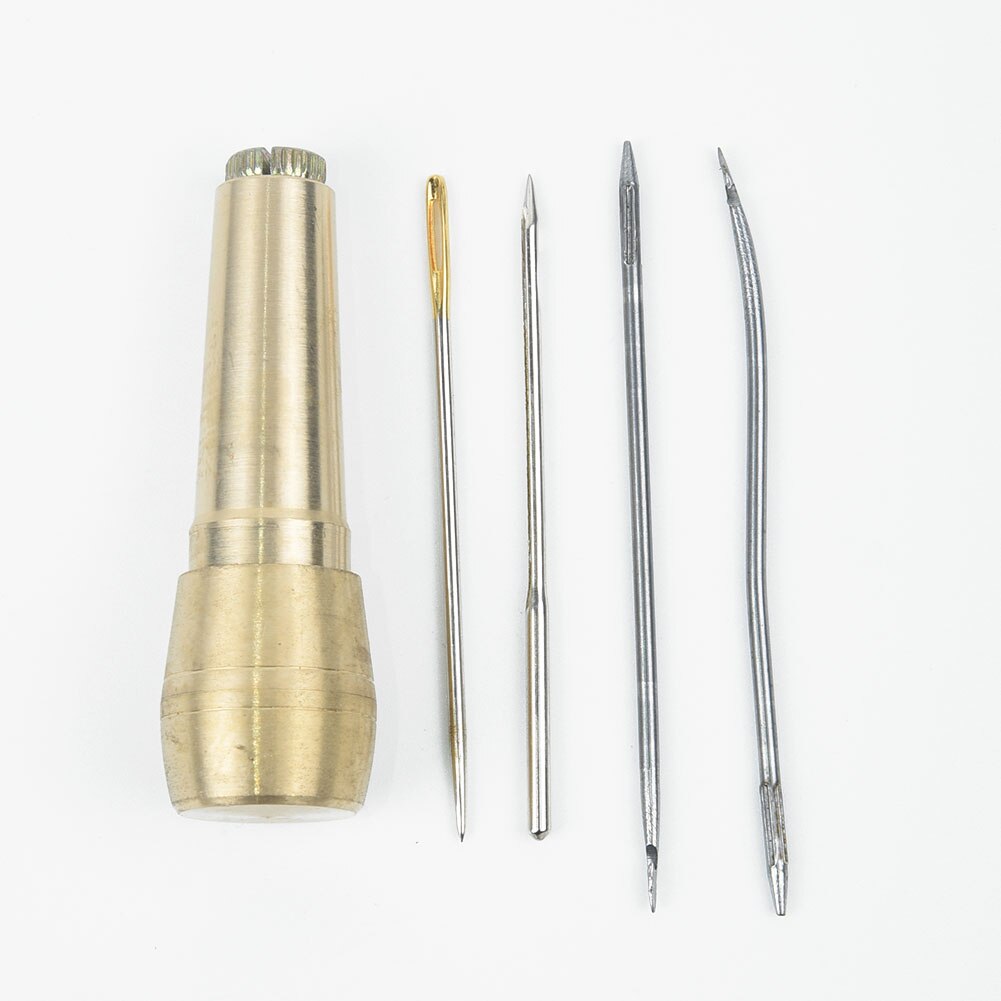 Portable Hand Stitcher Sewing Leather Craft Needle Stitcher Set Accessories