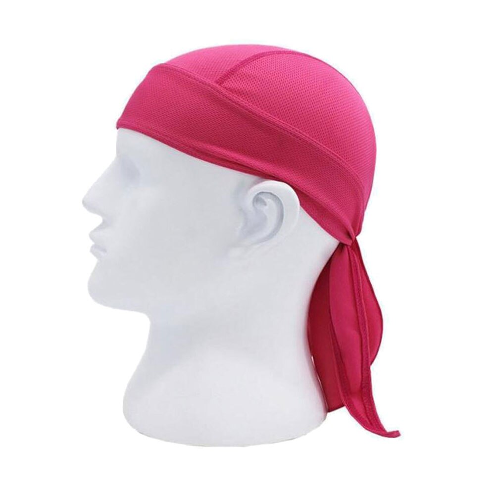 5 unit Men Cycling Pirate Cap Outdoor Sport Bandanas Pure Color Motor Cycle Head Scarf Ciclismo Balaclava Bicycle Bike Headwear