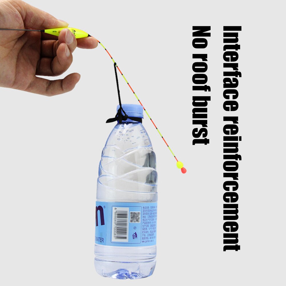 Fishing Floats Nano Gnawing Rolling Ball Tail Buoy Windproof Eye-catching Thick Tail Sensitive Bobber Nearsighted Fishing Tackle