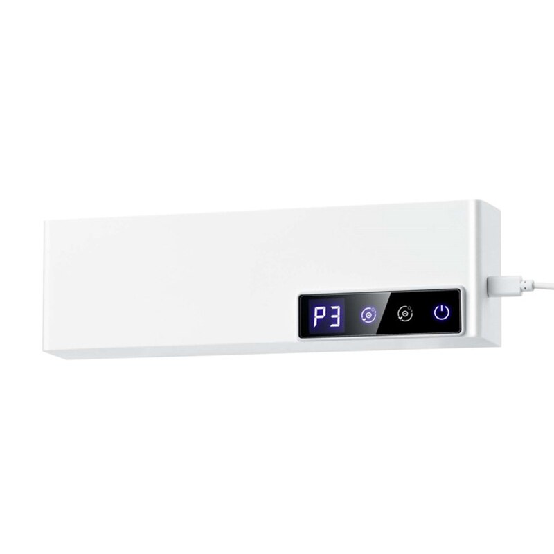 USB Air Purifier Ozone Generator Negative Ions Formaldehyde-Removal Toilet Purification Deodorizer Pet for Home Office(UK Plug)
