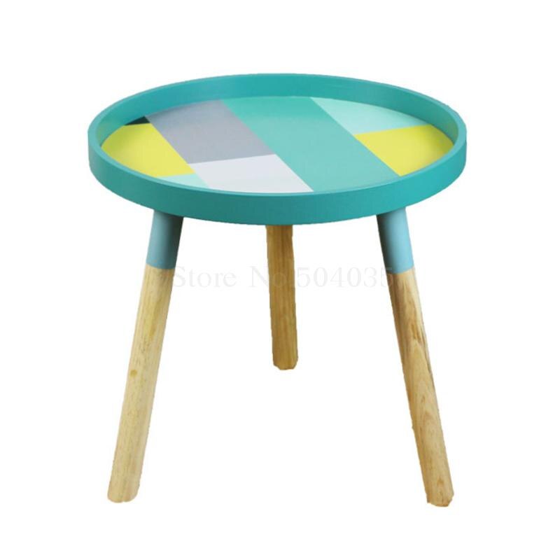 Small coffee table Nordic coffee personality mini live room net red bedside small round table