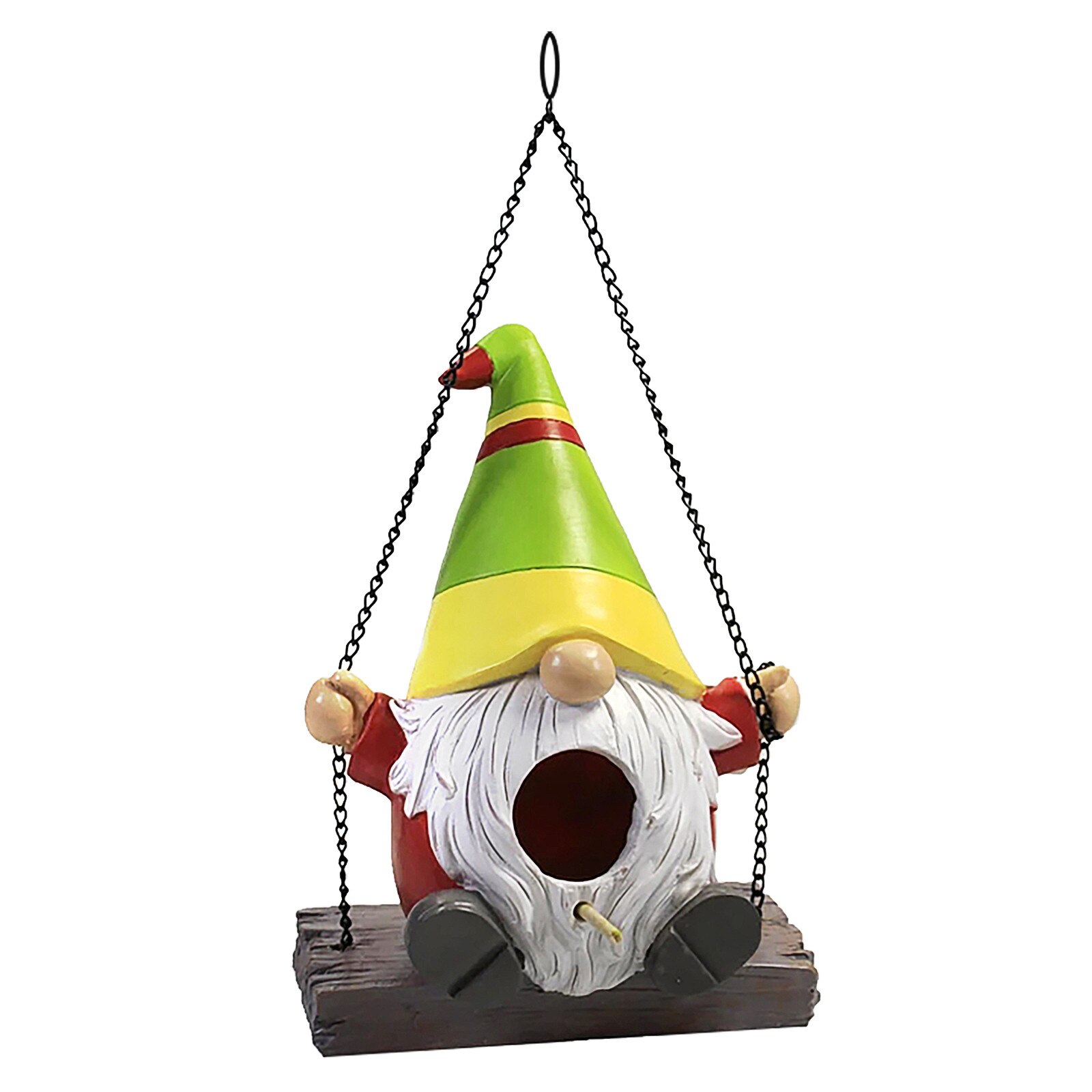 Faceless Pop Vogel Huis Tuin Goblin Vogel Huis Kunstmatige Outdoor Vogel Huis Opknoping Vogel Huis Decor Outdoor Vogelnest Hut