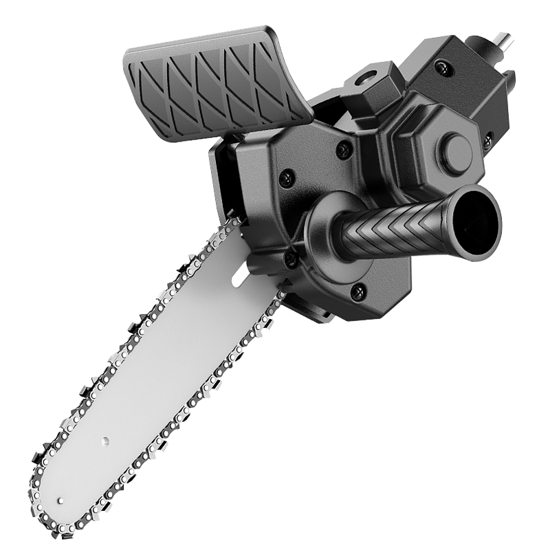 4/6 Inch Electric Drill Modified To Electric Chainsaw adapter Tool Portable Conversion Head Kits Woodworking Pruning