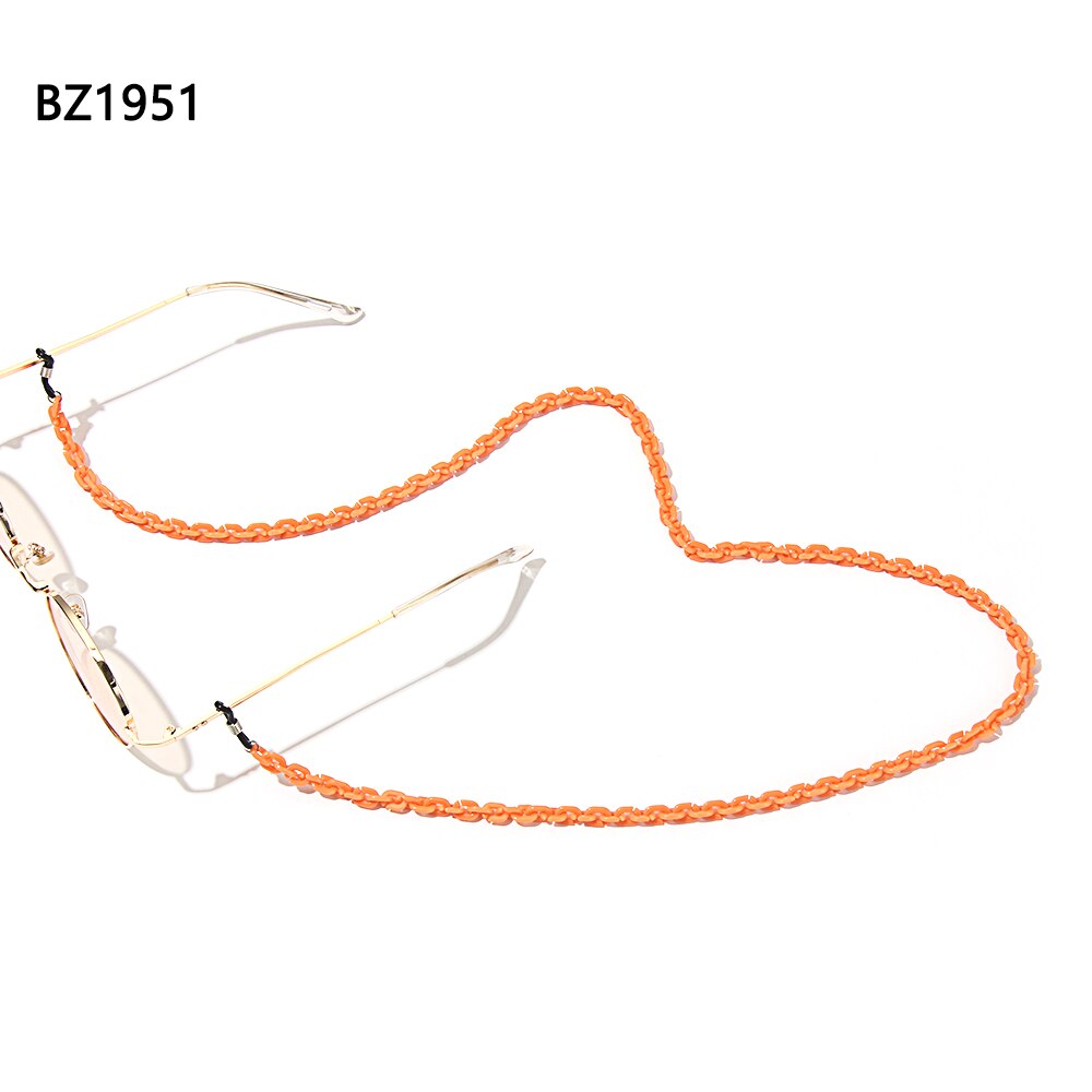 1Pc Acryl Glazen Ketting Zonnebril Keten Lanyard Ketting Brillen Retainer Brillen Houder Strap Eyewear Accessoires: BZ1951