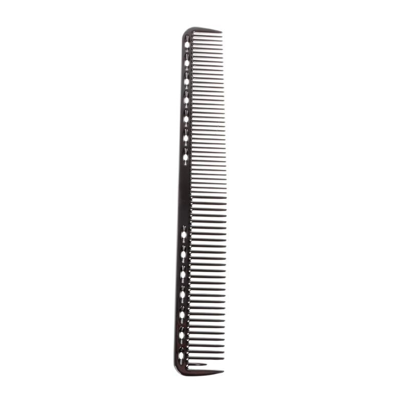 Hommes femmes bébés aluminium métal antistatique coupe peigne cheveux coiffure et barbiers Salon peignes: S-BK