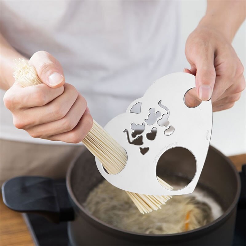 Goodfeer Spaghetti Measuring Tool For Pasta Serving Size Stainless Steel Serving Portion Measuring Pasta Makers & Accessories