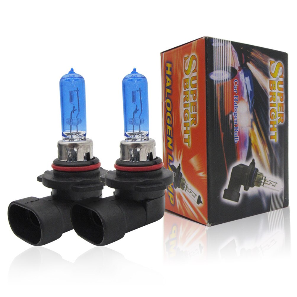 2pcs 9005/HB3 Car Halogen Light Bright White Car Headlight Bulbs 5000K Xenon Lamp Bulb Accessories #BL2