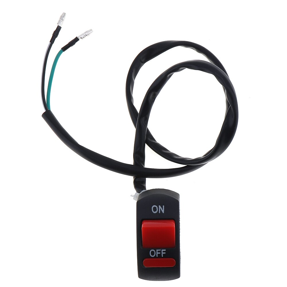 1 Pcs 12 - 24V Universal Stuur Schakelaar Aan-uit Knop Koplamp Vlam Uitrol Schakelaar Geschikt Voor Motorfiets/Cars