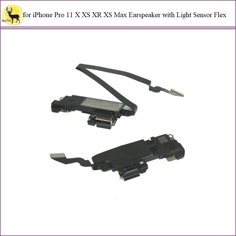 1pc valotunnistimen joustava kaapelinauha puhelimelle 11 pro x xs xr xs max korvakaiuttimella kuuloke korvakappale vastaanotin kuulokkeen osat