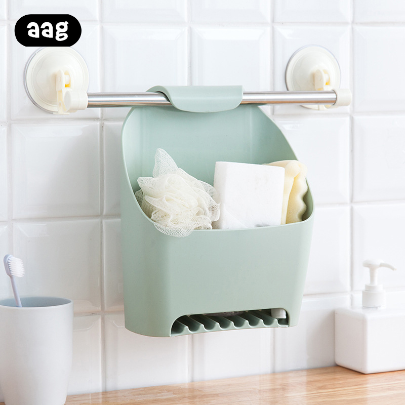 Multifunction Kitchen Bathroom Storage Rack Home Hanging Drain Storage Organizer Shower Shelf Bath Basket Toothbrush Storage Box