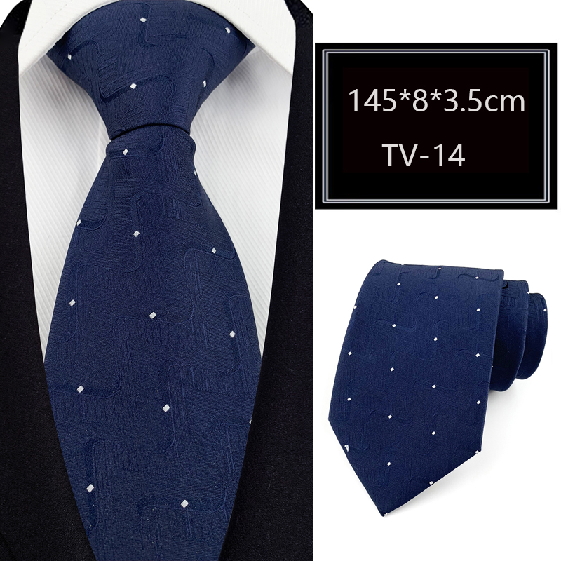 8CM Mens Necktie Stripes Floral Ties For Man Groom Jacquard Woven Neck Tie For Business Wedding Party: Brown