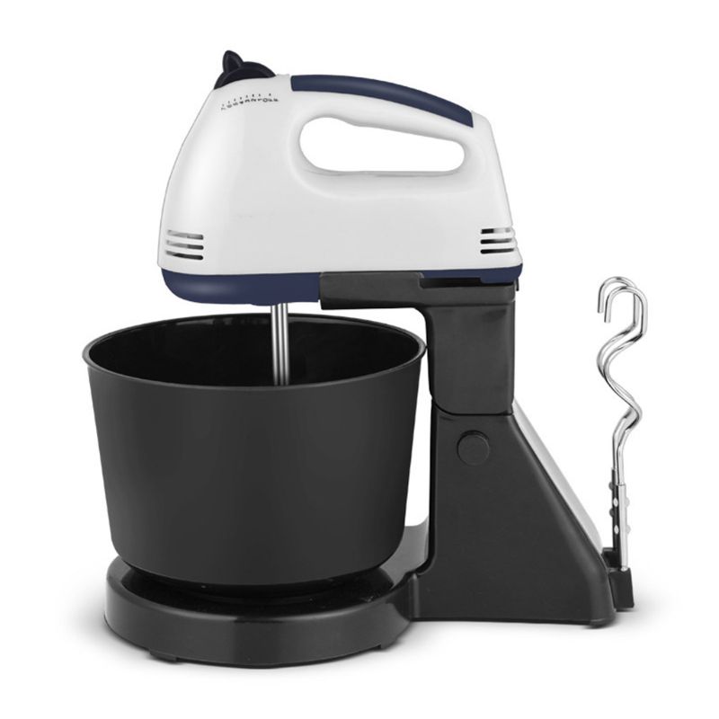 220V 7 Speed Automatic Electric Whisk Hand Food Mixer Handheld Flour Bread Egg Beater Stand Blender: C