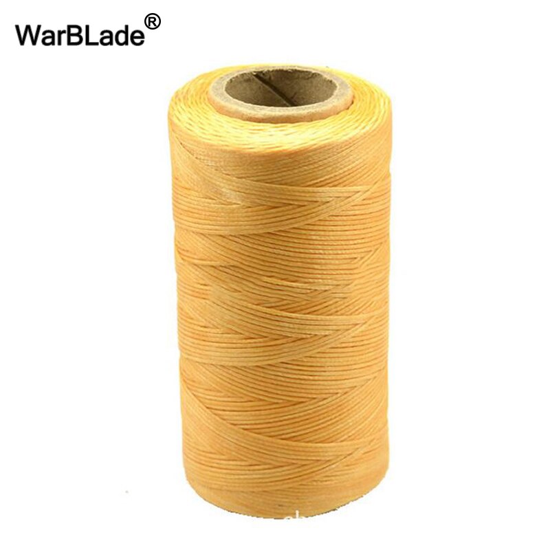 260m 1mm Gewachste Schnur Polyester Baumwolle Cord Leder Gewinde Nähen Themen Für Schuhe Gepäck Armband Schmuck Machen Zubehör