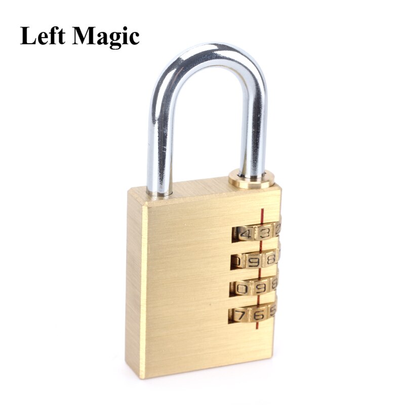 Induction Coded Dream Lock (Large/Small,Brass) Mentalism Magic Tricks Magician Close Up Illusion Gimmick Stage Magia Toys Joke