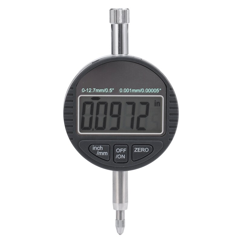 High Precision 0.001mm Electronic Micrometer 0.00005 Inch Digital Micrometer Metric / Inch Range 0-12.7mm