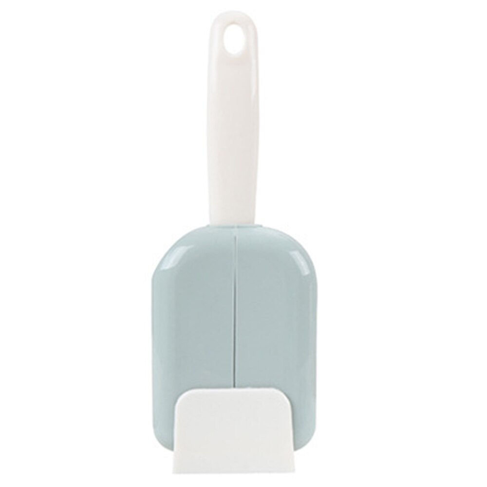 Automatic Open And Close Standing Meal Spoon Dust Cover Hanging Rice Spoon Storage Rack Kitchen Tools Household Gadgets: Green