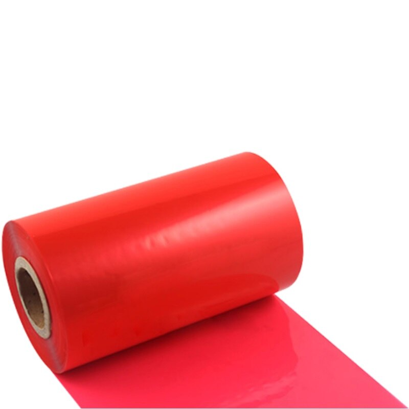 Blau Rot Grün Farbe Wachs Band Thermische Transfer Band für Papier Label Drucker Barcode Band