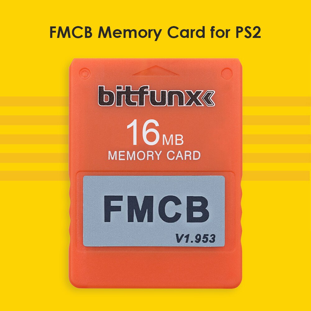 Bitfunx FMCB Free McBoot Card v1.953 for Sony PS2 Playstation2 8MB/16MB/32MB/64MB Memory Card OPL MC Boot