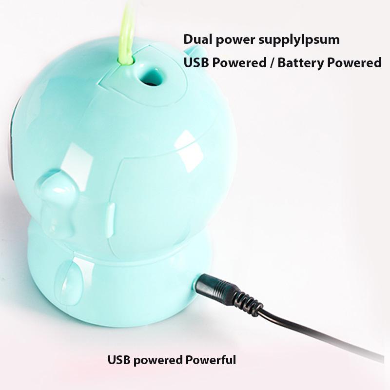 Electric Pencil Sharpener Portable Robot Auto Pencil Sharpener Battery Powered or USB Powered Pencil Sharpener For Kids Students