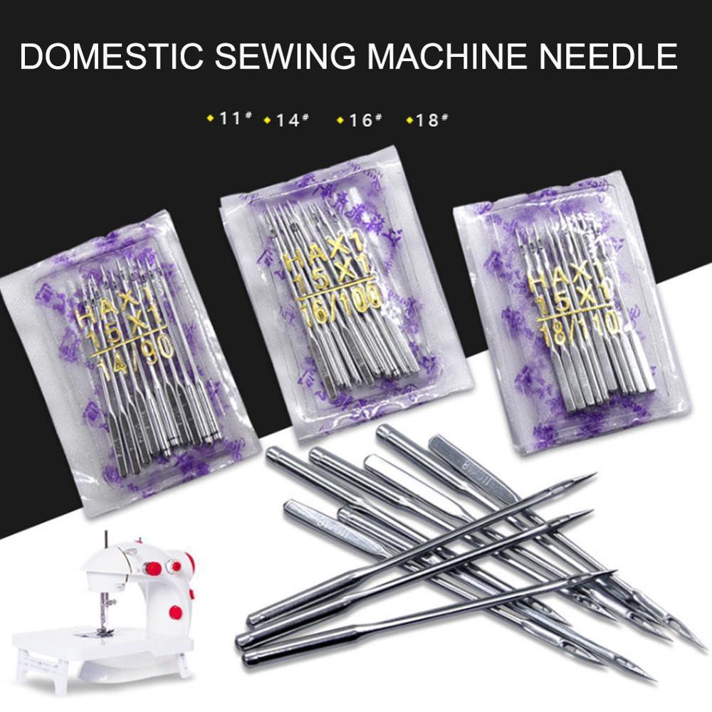 20Pcs Home Sewing Machine Needles 11/75,14/90,16/100,18/110 DIY Jeans Cloth Supplies Tools Clothing Sewing Tool
