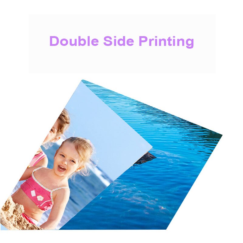 (A3*50 Sheets) Photo Paper High Glossy DOUBLE SIDE for Inkjet Printing High Gloss Photo Paper Glossy White Paper Inkjet Printer